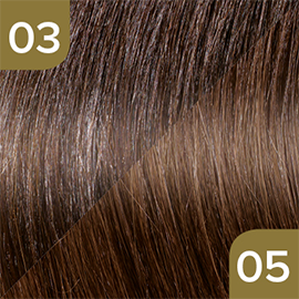 Kleuren Great Lengths Flowstrengen Naturel Bruintint