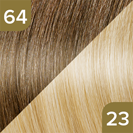 Kleuren Great Lengths Flowstrengen Naturel Donker- Lichtblond